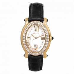 Chopard 27/7012-23 Happy Sport Quartz Female 18k yellow gold