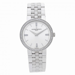 Vacheron Constantin 25557 Traditionnelle Quartz Unisex 18k White Gold
