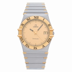 Omega 39610701 Constellation Quartz Male 18k gold & Stainless Steel