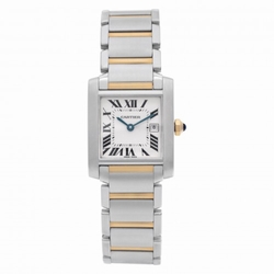Cartier W51012Q4 Tank Francaise Quartz Unisex Stainless Steel
