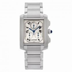 Cartier 2303 Tank Francaise Quartz Male Stainless Steel