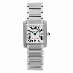 Cartier WSTA0005 Tank Francaise Quartz Male Stainless Steel