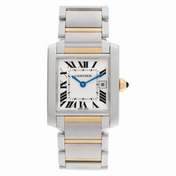 Cartier W51012Q4 Tank Francaise Quartz Female Stainless Steel