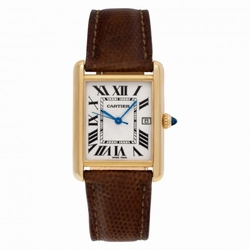 Cartier W1529756 Tank Louis Cartier Quartz Unisex 18k Yellow Gold