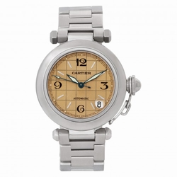 Cartier 2324 Pasha 35 Automatic Female Stainless Steel
