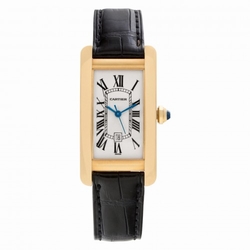 Cartier W2620030 Tank Americaine Automatic Female 18k yellow gold