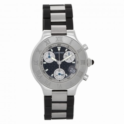 Cartier W10125U2 Chronoscaph 21 Quartz Unisex Stainless Steel