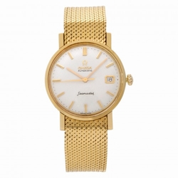 Omega 14743 SC-62 Seamaster Automatic Unisex 18k Yellow Gold