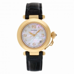 Cartier 1035 Pasha 35 Automatic Unisex 18k yellow gold