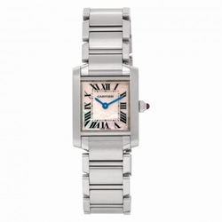 Cartier W51028Q3 Tank Francaise Quartz Female Stainless Steel