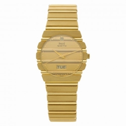 Piaget 15562 C 701 Polo Quartz Unisex 18k yellow gold