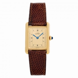 Cartier Cartier 1548 Tank Vermeil Quartz Unisex Vermeil