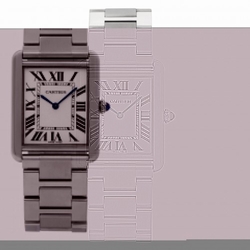 Cartier W5200014 Tank Solo Quartz Unisex Stainless Steel