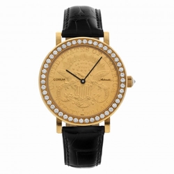 Corum 293.646.65/0001 $20 Coin Automatic Male 18k yellow gold
