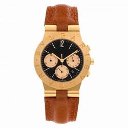 Bvlgari CH35 G Diagono Quartz Unisex 18k yellow gold