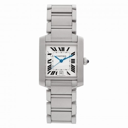 Cartier W51002Q3 Tank Francaise Automatic Male Stainless Steel