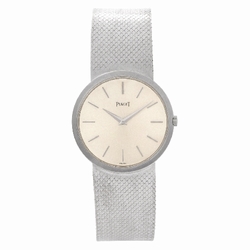 Piaget 9633 Classic Manual Male 18k White Gold