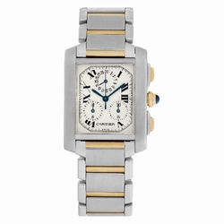 Cartier W51004Q4 Tank Francaise Quartz Unisex Stainless Steel