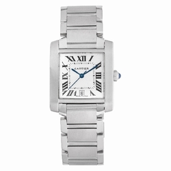 Cartier W51002Q3 Tank Francaise Automatic Unisex Stainless Steel