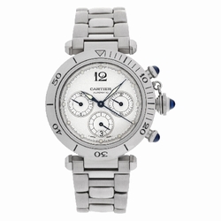 Cartier W31030H3 Pasha Chronograph Automatic Male Stainless Steel