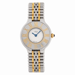 Cartier 12500p 21 Quartz Female steel