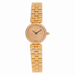 Corum 1852 $2.50 gold coin Quartz Female 18k yellow gold