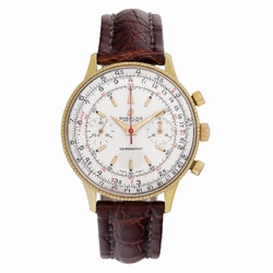 Breitling 808 Chronomat Manual Male Gold Plate