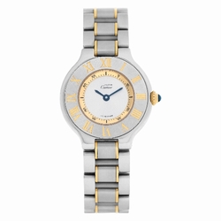 Cartier W10073R6 Must 21 Quartz Female Stainless Steel