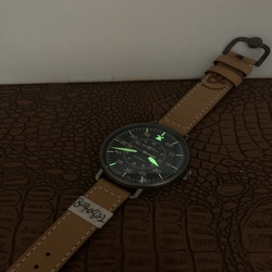 Bell & Ross Mens WW1-92 Heritage BRWW192-HER/SCA