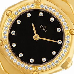 Ebel 1898 Sportwave Quartz Female 18k yellow gold