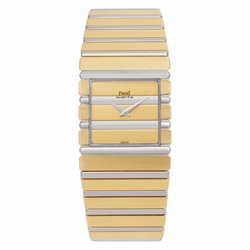 Piaget 7131c701 Polo Quartz Male 18k White & Yellow Gold