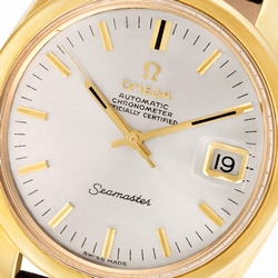 Omega 168 Seamaster Automatic Male 18k yellow gold