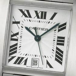 Cartier w51011Q3 Tank Francaise Automatic Male Stainless Steel