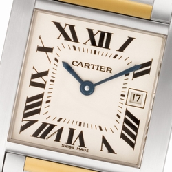 Cartier W51012Q4 Tank Francaise Quartz Unisex Stainless Steel