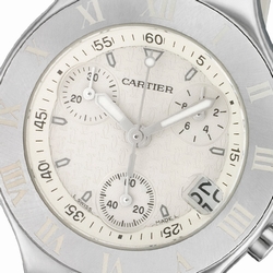 Cartier W10197U2 Chronoscaph 21 Quartz Female Stainless Steel