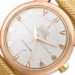 Omega Omega 4261 Constellation Automatic Male Stainless Steel & Gold Plated