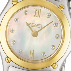 Ebel 1656F01 Classic Wave Quartz Female Stainless Steel