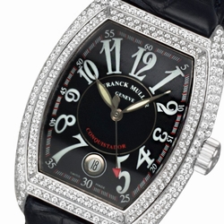 Franck Muller MEN SC Conquistador Automatic Unisex 18k White Gold