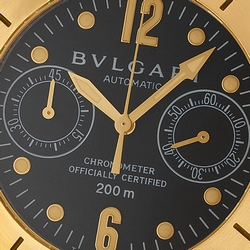Bvlgari SC38G Scuba Automatic Male 18k yellow gold