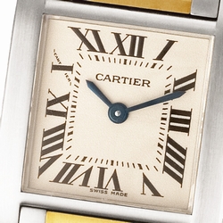 Cartier W51007Q4 Tank Francaise Quartz Female Stainless Steel