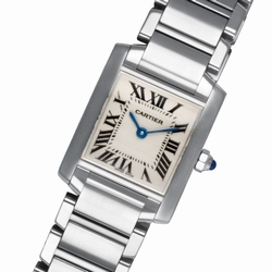 Cartier W51008Q3 Tank Francaise Quartz Female Stainless Steel
