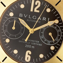 Bvlgari sc38g Scuba Automatic Male 18k yellow gold