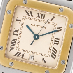 Cartier W20011C4 Santos Quartz Male Stainless Steel