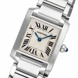 Cartier W51008Q3 Tank Francaise Quartz Female Stainless Steel