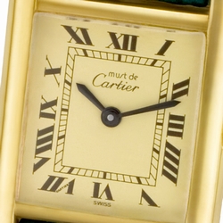 Cartier Cartier 1901 Tank Manual Female plaque