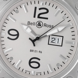 Bell & Ross BR0196-SL-ST Grande Date Automatic Male Stainless Steel