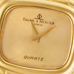 Baume & Mercier 38328  Quartz Female 18k yellow gold