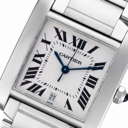 Cartier W51002Q3 Tank Francaise Automatic Male Stainless Steel