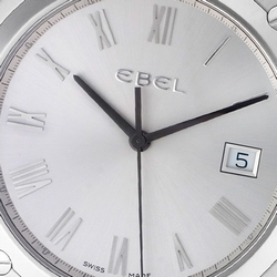 Ebel 9255f51 Classic Wave Quartz Male Stainless Steel