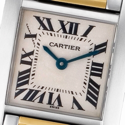 Cartier W51007Q4 Tank Francaise Quartz Female Stainless Steel